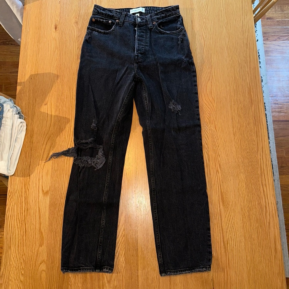 Abercrombie High Rise Dad Jean Curve Love